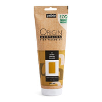 Vopsea acrilică Pebeo Origin 240 ml – Ocru galben