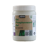 Gel acrilic fosforescent Pebeo Origin 225 ml – verde