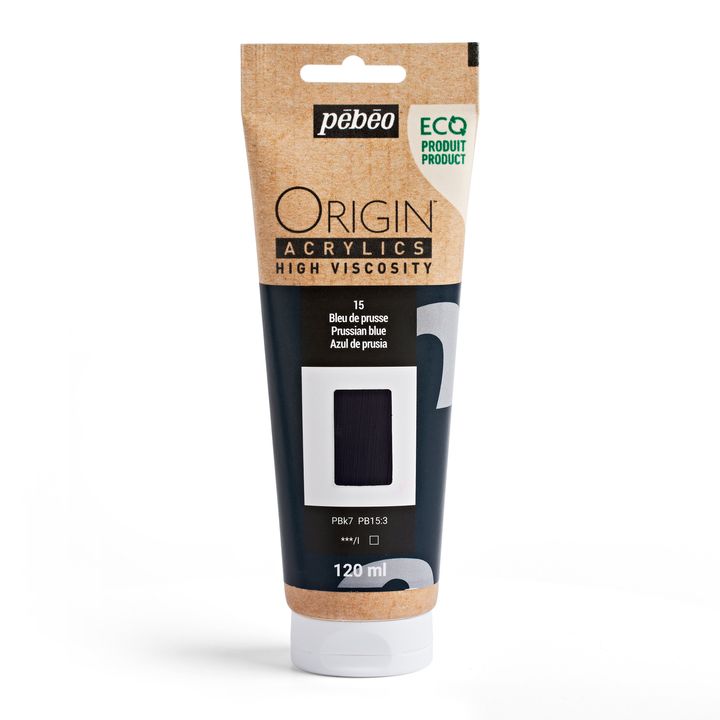 Pebeo ORIGIN Vopsea acrilică 120 ml - Albastru Prusia