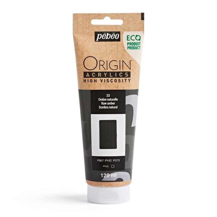Pebeo ORIGIN Vopsea acrilică 120 ml - umbra brută