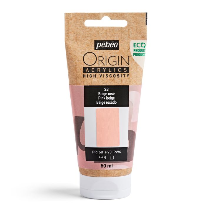 Pebeo ORIGIN Vopsea acrilică 60 ml - bej roz