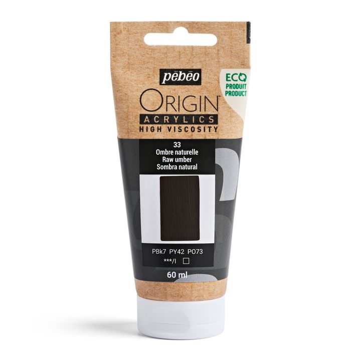 Pebeo ORIGIN Vopsea acrilică 60 ml - umbra brută