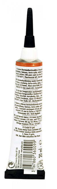 Contur relief pentru porțelan Pebeo Porcelaine 150 20 ml