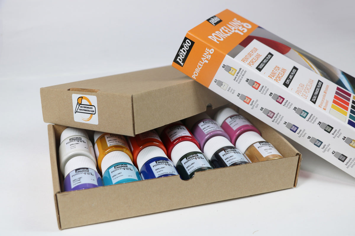 Pebeo Porcelaine 150 set culori pentru porțelan 12 x 20 ml Exploration 1
