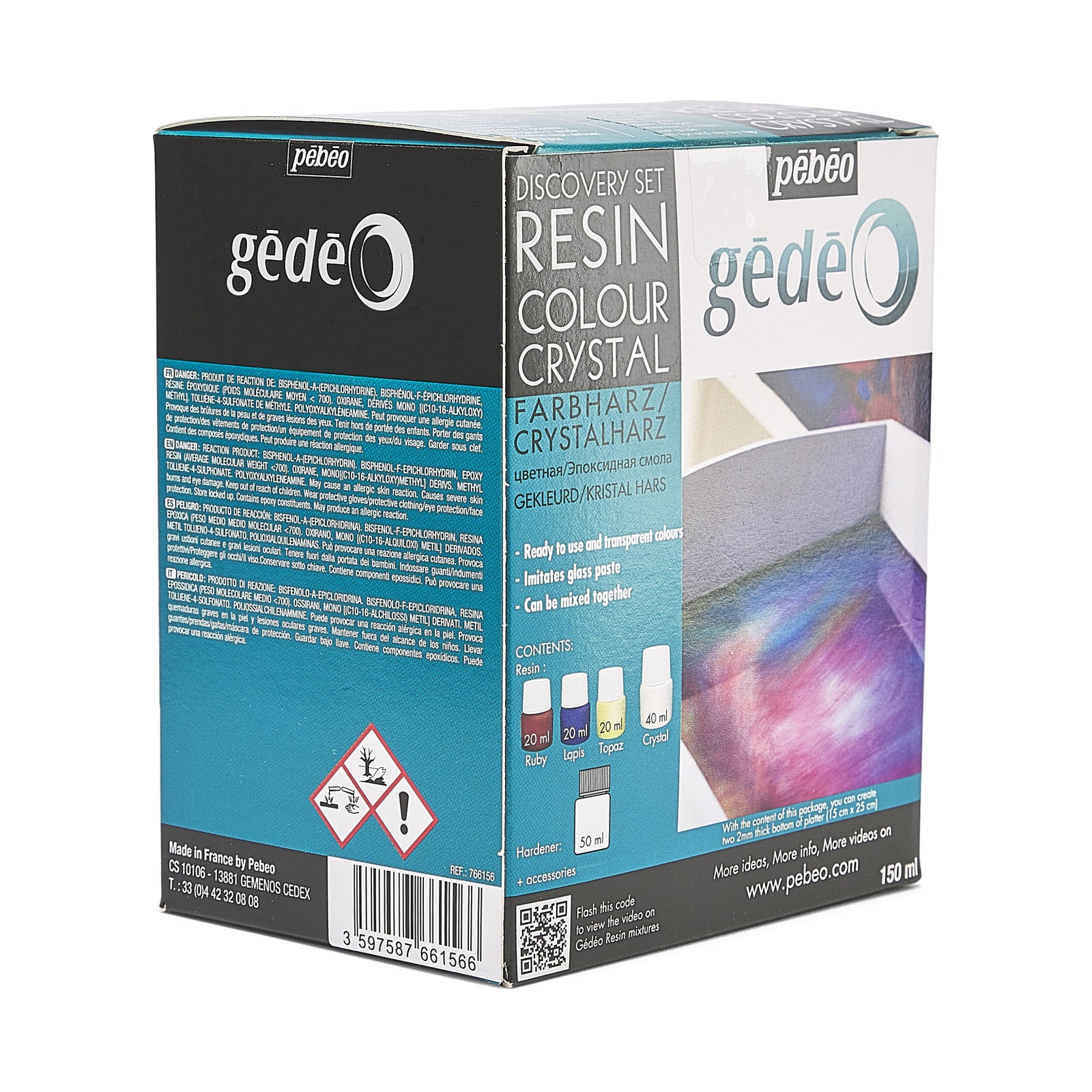 Set de creație cu rășină Pebeo Gédéo