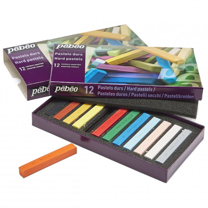 pebeo set pastel uscat 12 bucati ro pbo400300
