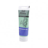 Gel acrilic Pebeo Studio 100 ml Phosphorescent Turquoise