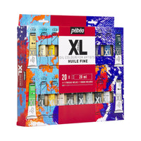 Pebeo Studio XL set culori de ulei 20 x 20 ml cu pensulă