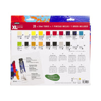 Pebeo Studio XL set culori de ulei 20 x 20 ml cu pensulă