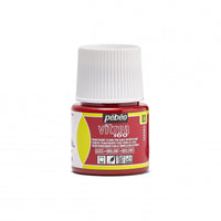 Vopsea vitraliu pentru sticlă Pebeo Vitrea 160 lucioasă 45 ml – Boia
