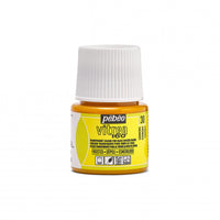 Vopsea pentru sticlă Pebeo Vitrea 160 cu efect de vitraliu 45 ml – Lămâie