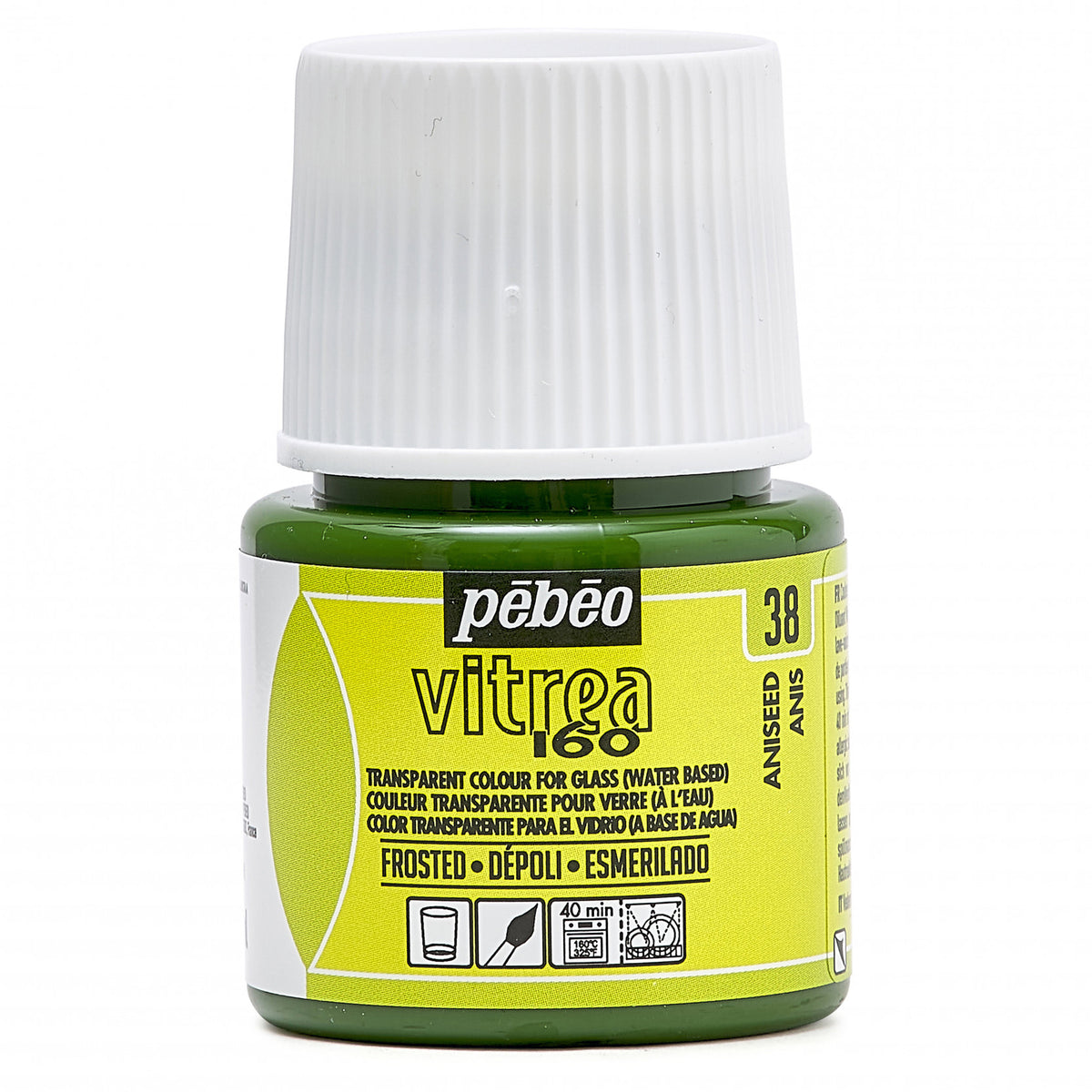 Vopsea pentru sticlă Pebeo Vitrea 160 cu efect de vitraliu 45 ml