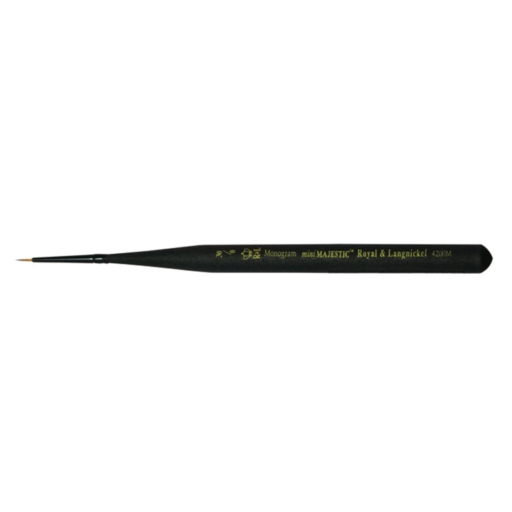 pensula de pictura royal langnickel mini majestic monogram ro rlgr4200m