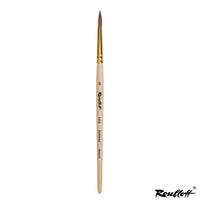 pensula pentru pictura roubloff 1110 rotunda naturala kolinsky ro hmd1110
