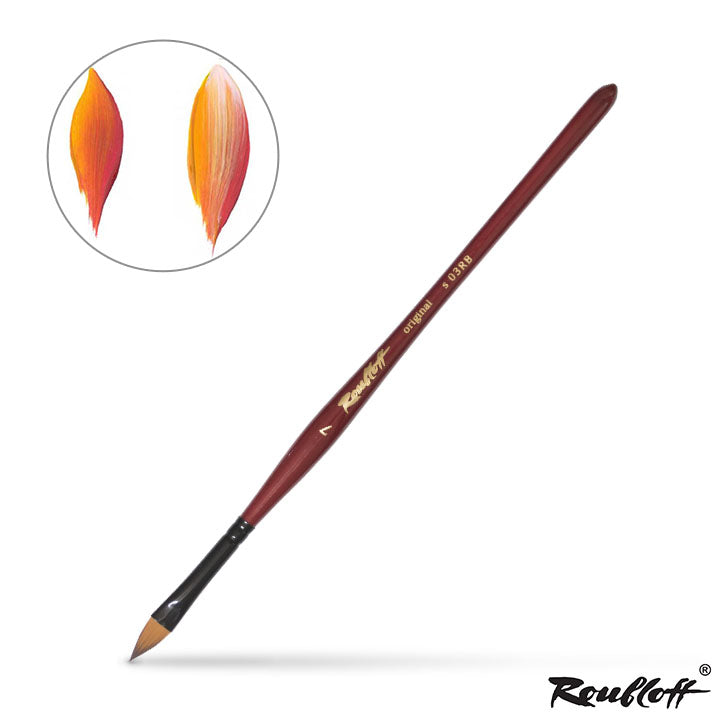 pensula pentru pictura roubloff hobby ovala prelungita ro hmd03rb