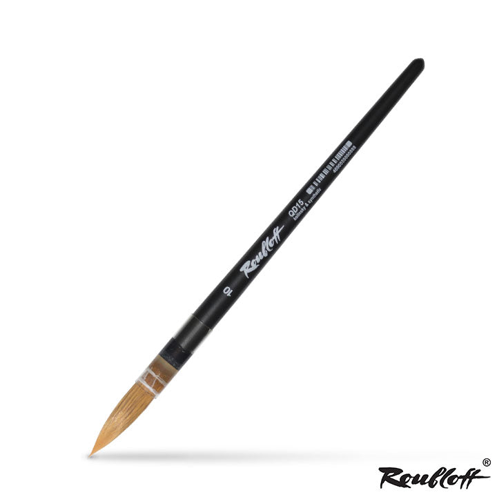 pensula pentru pictura roubloff qd15 rotunda fire de par mixte sintetice si naturale ro hmdqd15