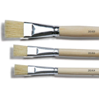 pensula plata din par natural solo goya diverse marimi