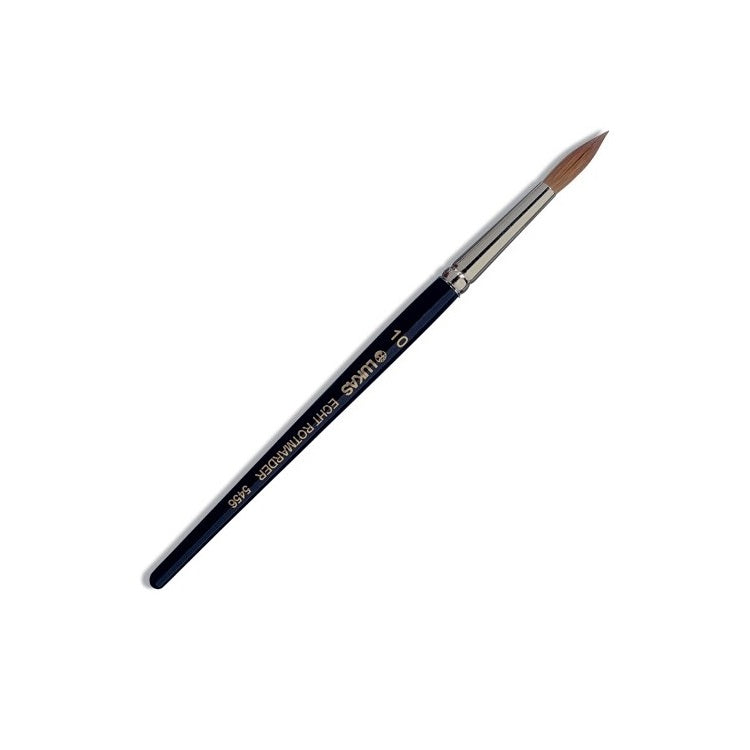 pensula rotunda lukas 5456 par de samur rosu ro lks54560