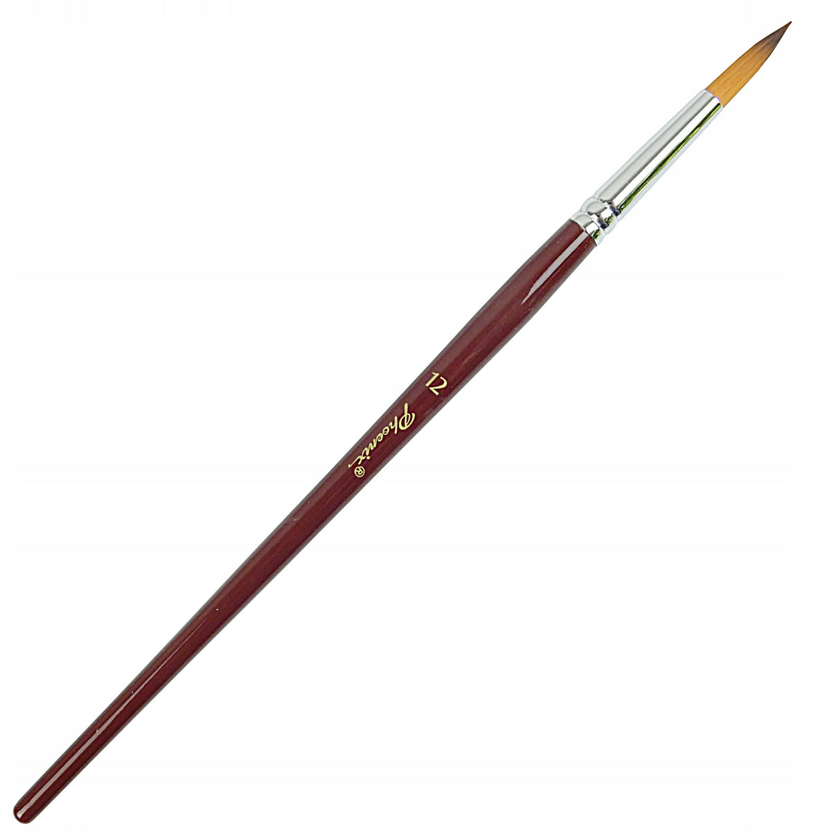 Pensulă rotundă Phoenix 6604RS, sintetică, mărimi 0–16 – 12#