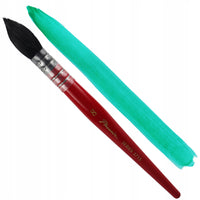 Pensulă rotundă tip mop pentru acuarelă Phoenix 3715, sintetică, mărimi 0–8 – 8#
