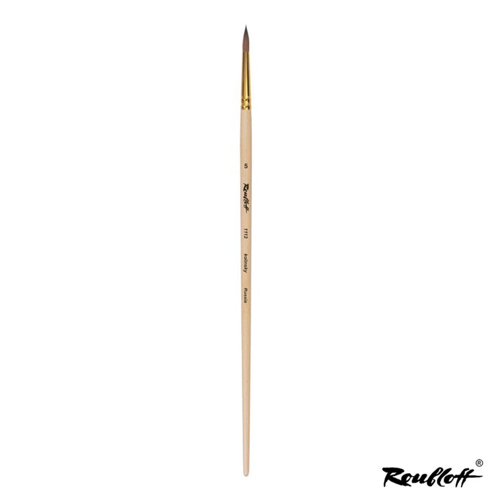 pensula roubloff 1112 rotunda din par natural de jder kolinsky diverse marimi