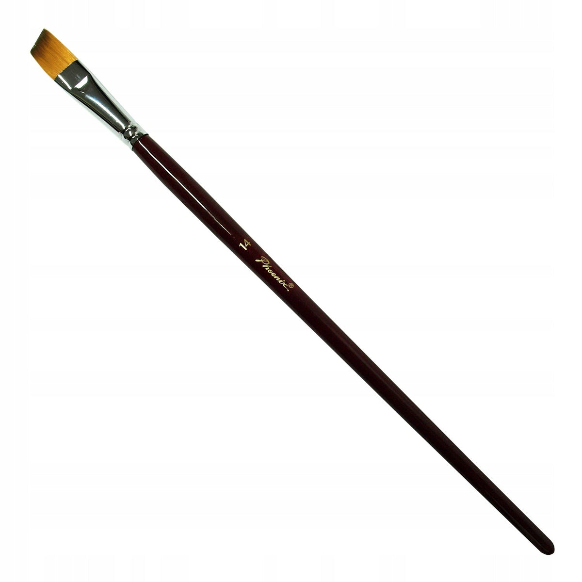 Pensulă teșită Phoenix 6604G, mărimea 10# – 14#