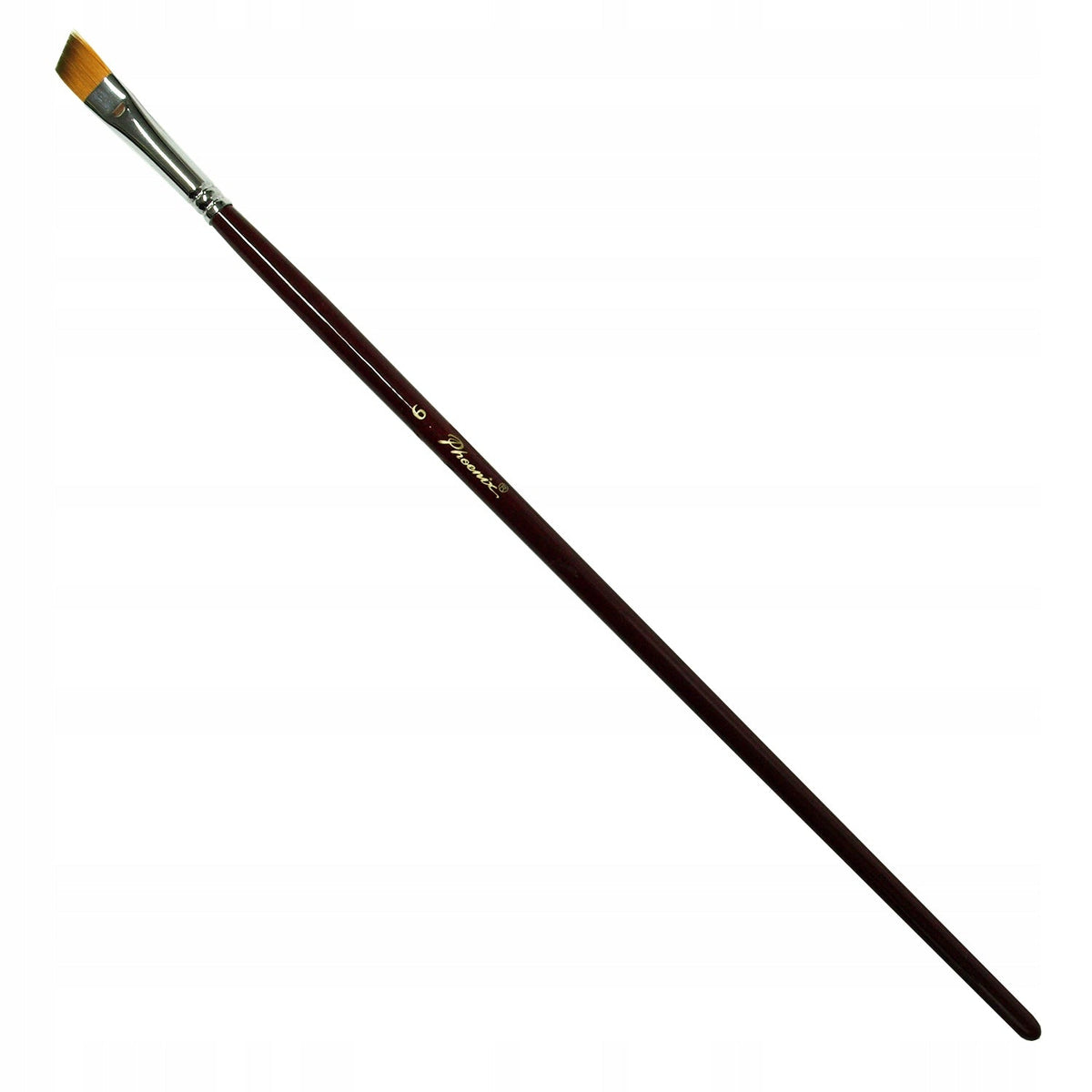 Pensulă teșită Phoenix 6604G, mărimea 10# – 6#
