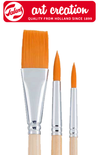pensule artcreation pentru acuarela set 3 piese ro rtl9099133m