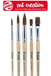 pensule artcreation pentru acuarele set 5 piese ro rtl9099115m