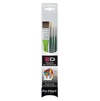 pensule da vinci pentru pictura 3d set de 4 produse ro dvc5203