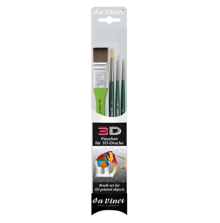 pensule da vinci pentru pictura 3d set de 4 produse ro dvc5203