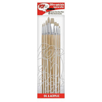 pensule de pictura pebeo set de 8 piese 950150 ro pbo950150