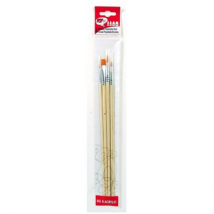 pensule de pictura pebeo set din 4 piese ro pbo950952