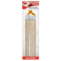 pensule de pictura pebeo set din 8 piese ro pbo950250