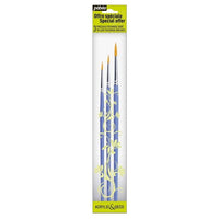 pensule de pictura sintetice pebeo set de 3 piese ro pbo951130