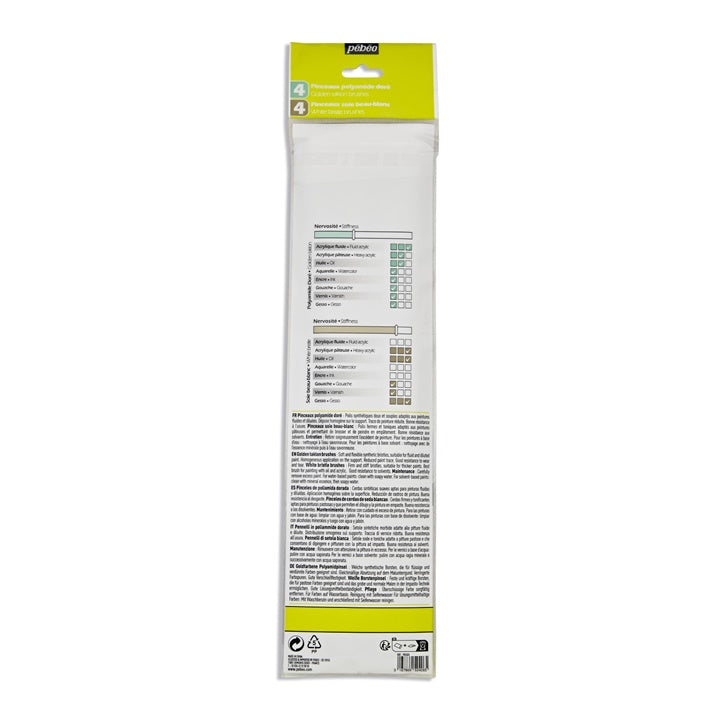pensule de vopsea pebeo 8 buc ro pbo952406