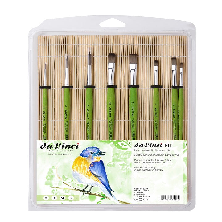 pensule pentru pictura da vinci pentru utilizarea in scoli sau hobby set de 8 produse ro dvc5329