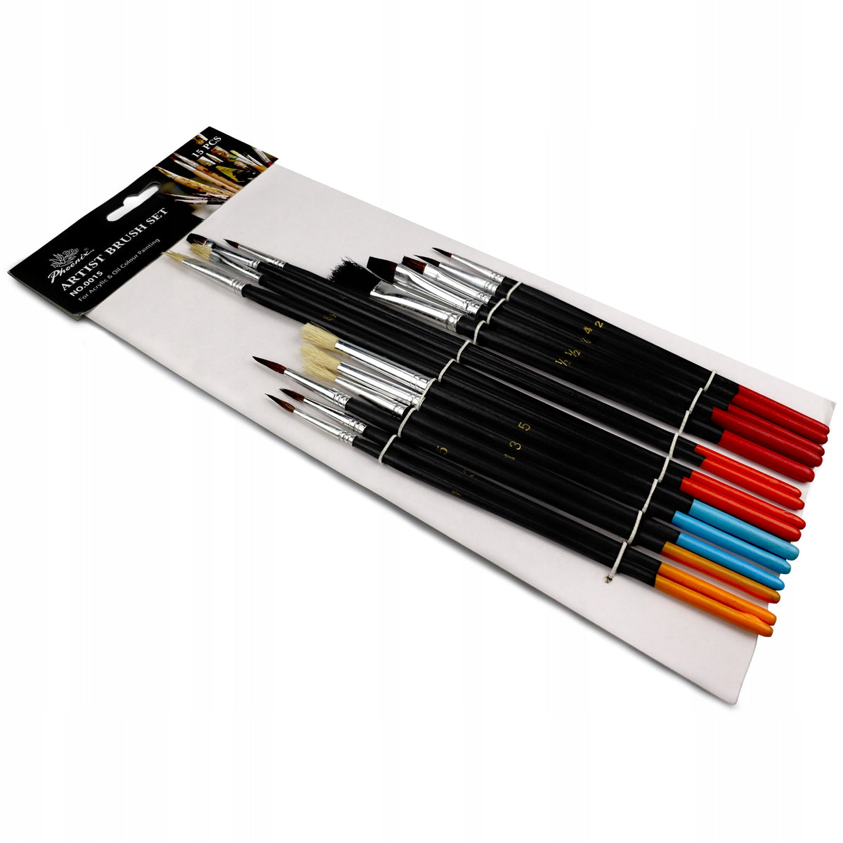 Pensule Phoenix – set de 15 piese