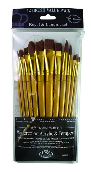 pensule royal langnickel 12 set t 9303 ro rlgrset 9303