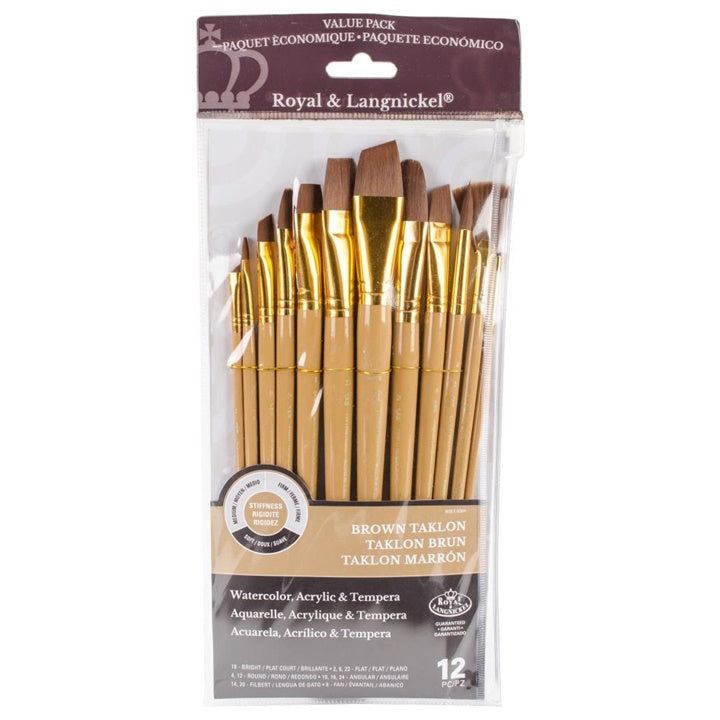 pensule royal langnickel 12 set t 9304 ro rlgrset 9304