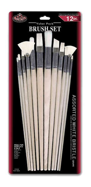pensule royal langnickel 12 set t 9600 ro rlgrset 9600