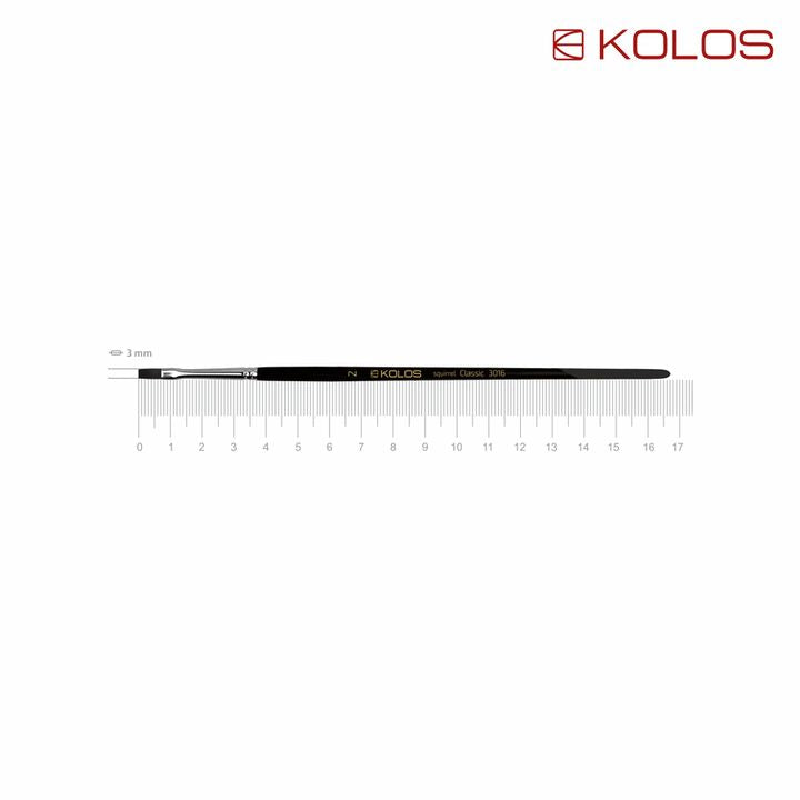 perie de par kolos classic 3016 flat squirrel ro rsk423016