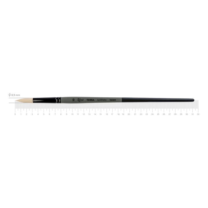 perie rotunda sintetica rosa terra 1608r ro rsk1608r