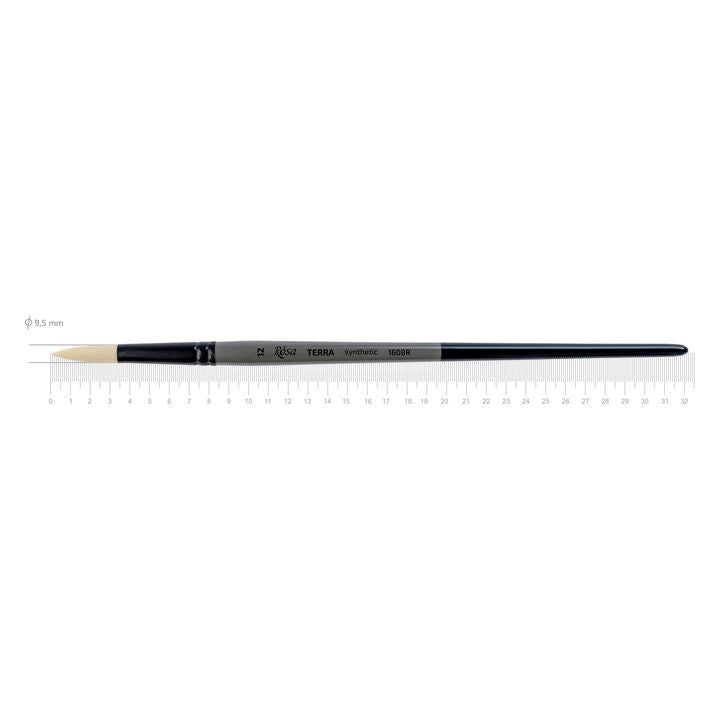 perie rotunda sintetica rosa terra 1608r ro rsk1608r