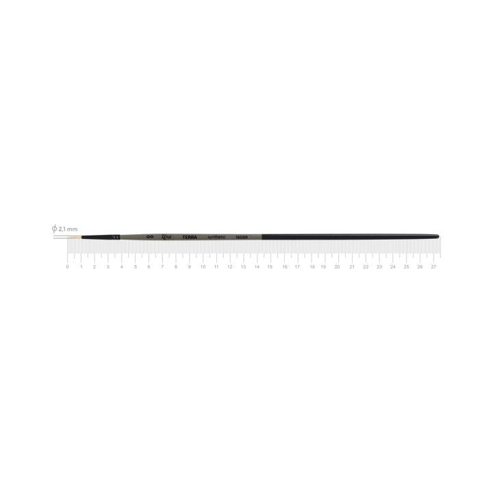 perie rotunda sintetica rosa terra 1608r ro rsk1608r