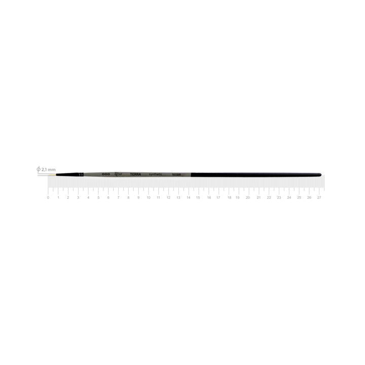 perie rotunda sintetica rosa terra 1608r ro rsk1608r