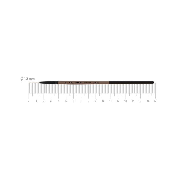 perie sintetica pentru liner rosa moon 1203rl ro rsk1203rl