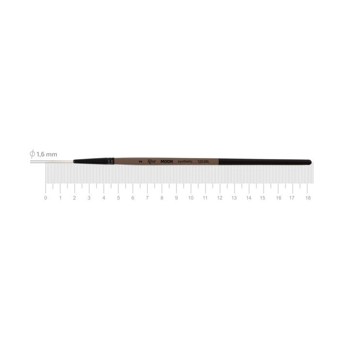 perie sintetica pentru liner rosa moon 1203rl ro rsk1203rl