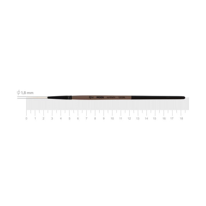 perie sintetica pentru liner rosa moon 1203rl ro rsk1203rl
