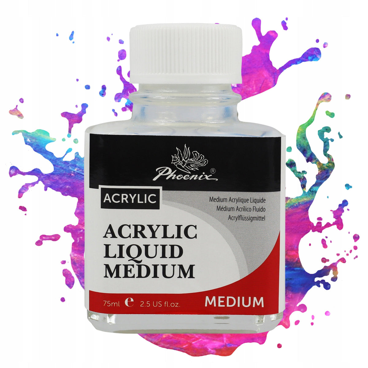 Phoenix mediu acrilic lichid, 75 – 500 ml